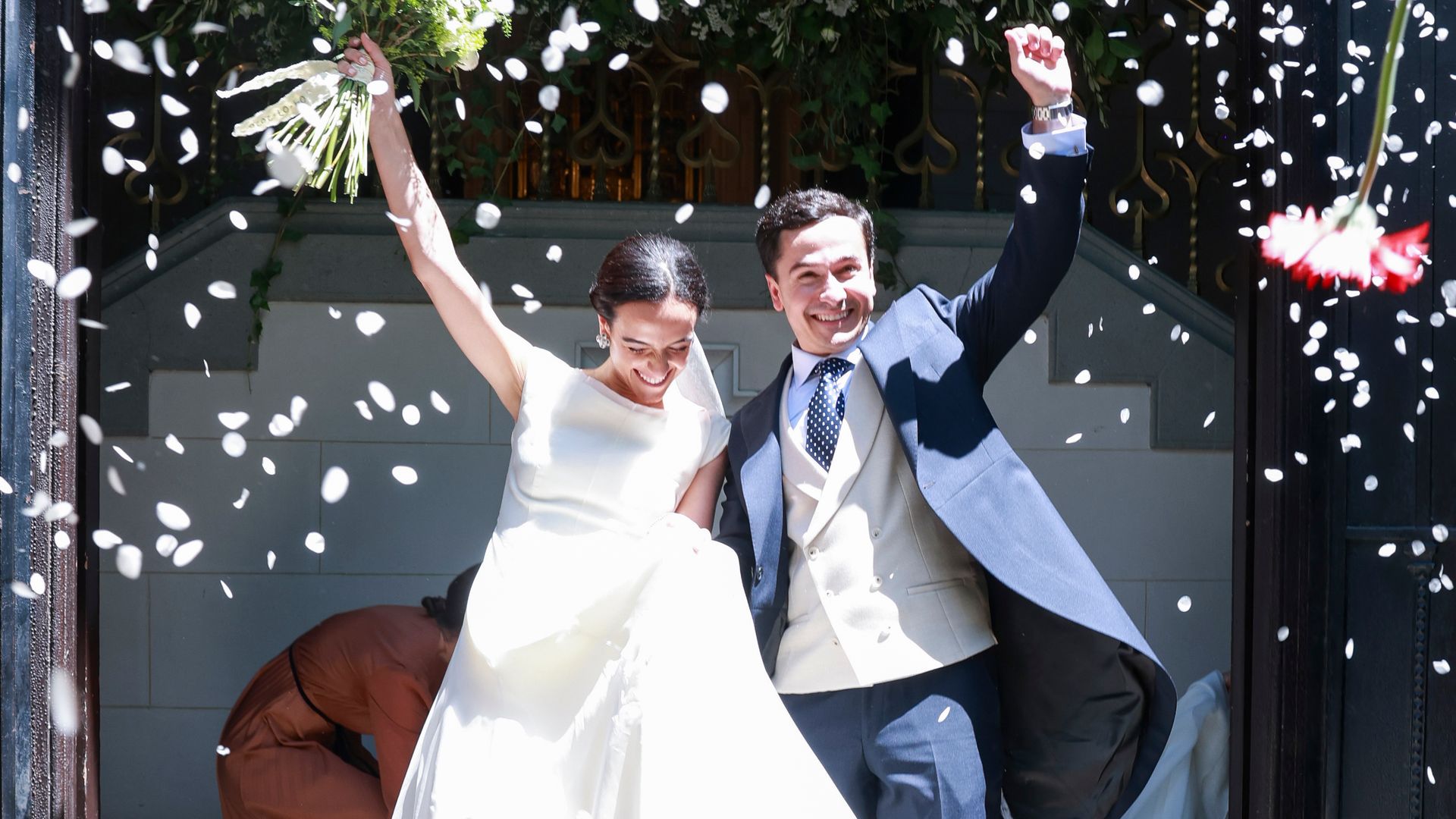 La boda de María, nieta de Iñaki Gabilondo en Madrid, 2026.