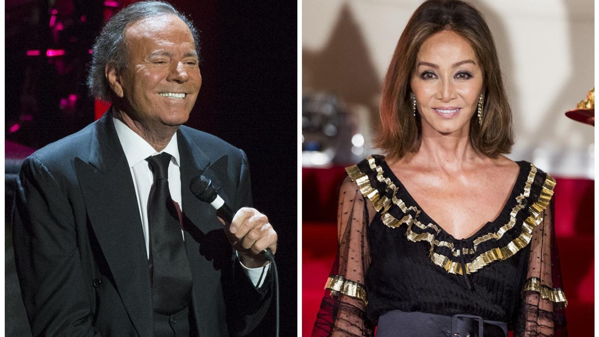 Julio Iglesias sale en defensa de su ex Isabel Preysler y se deshace en halagos al hablar de ella