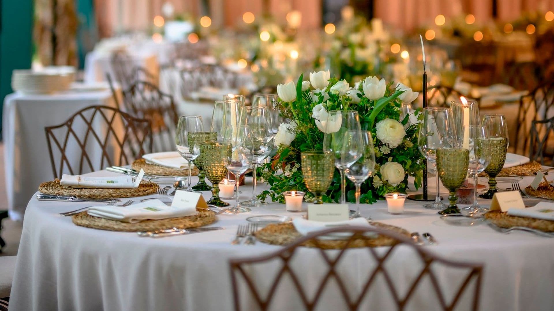 Decoración mesas de boda A-Típica