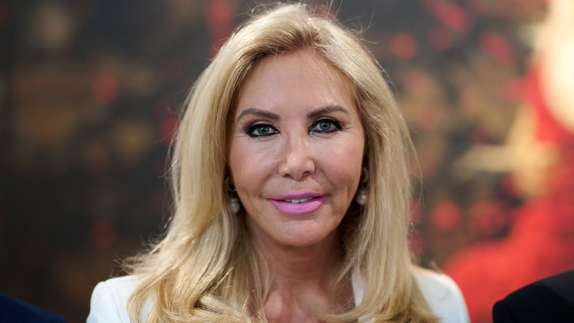 Norma Duval attends the Alberto R. Serrano Exhibition at the Retiro Park on April 27, 2023 in Madrid, Spain. (Photo by Carlos Alvarez/Getty Images)