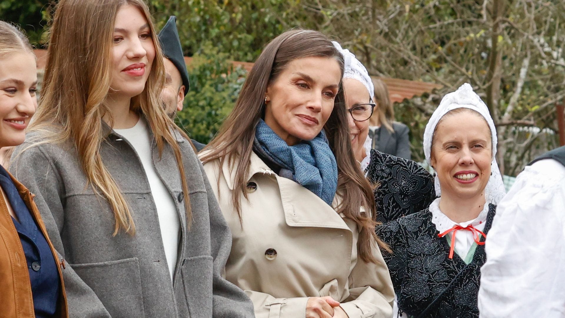 La reina Letizia visitando Valdesoto, Pueblo Ejemplar 2025.