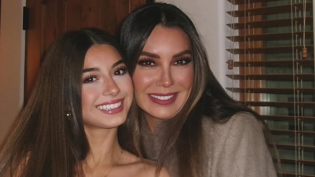 Kailey Levy se ha convertido en una hermosa jovencita, que cada día más se va pareciendo a su mamá.