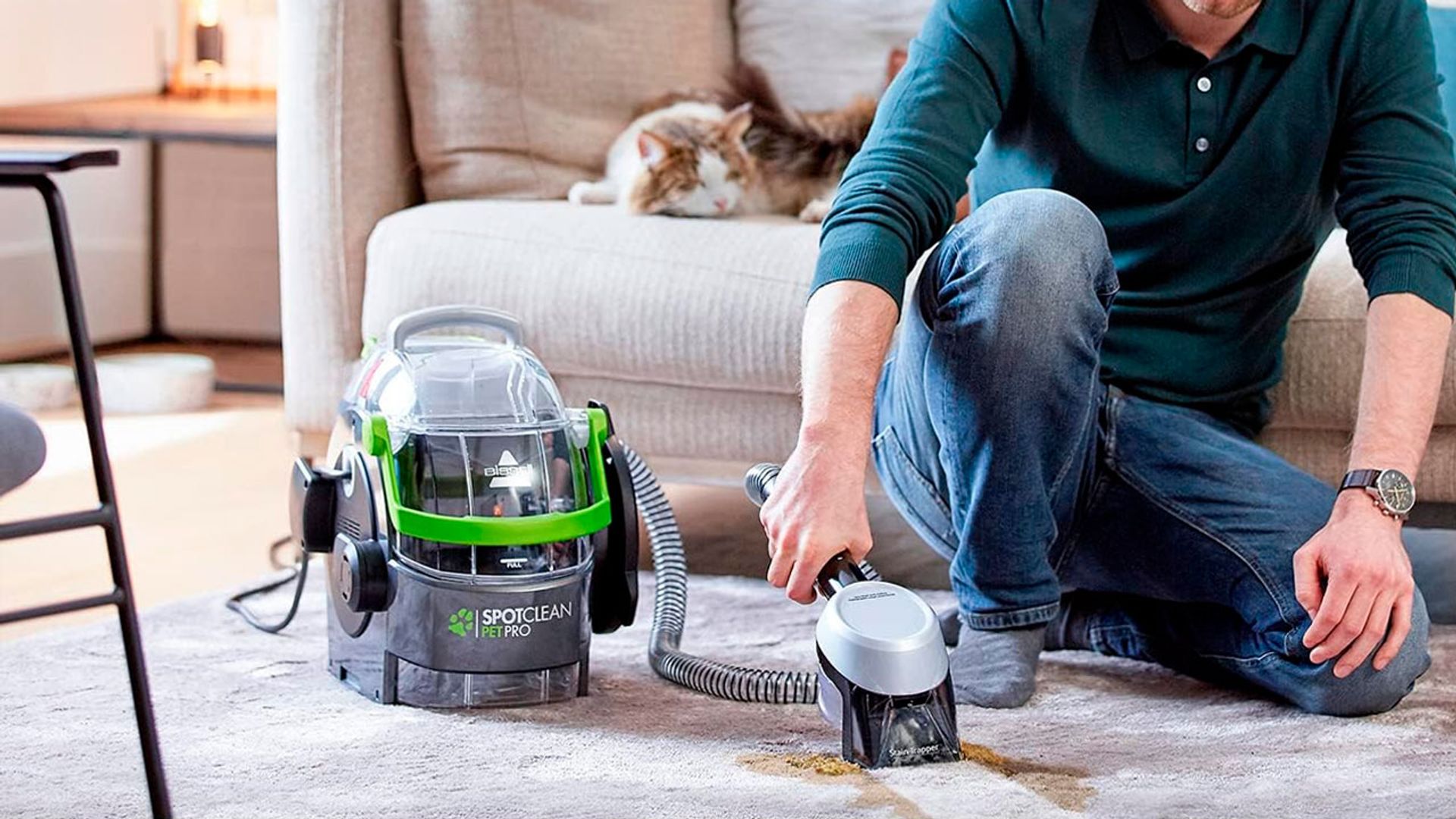 Lo mejor de la Fiesta de Ofertas de la Primavera: un limpiador de manchas eléctrico a precio mínimo