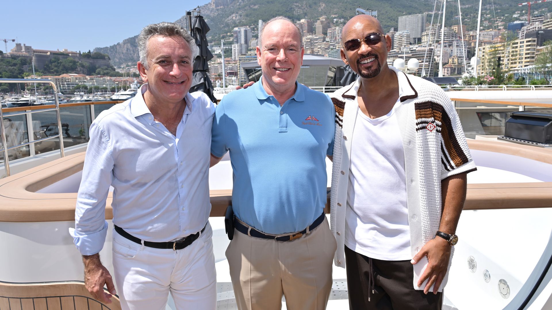 Alberto de Mónaco, Will Smith y Alejandro Agag: la imagen que abre un nuevo capítulo en el Principado