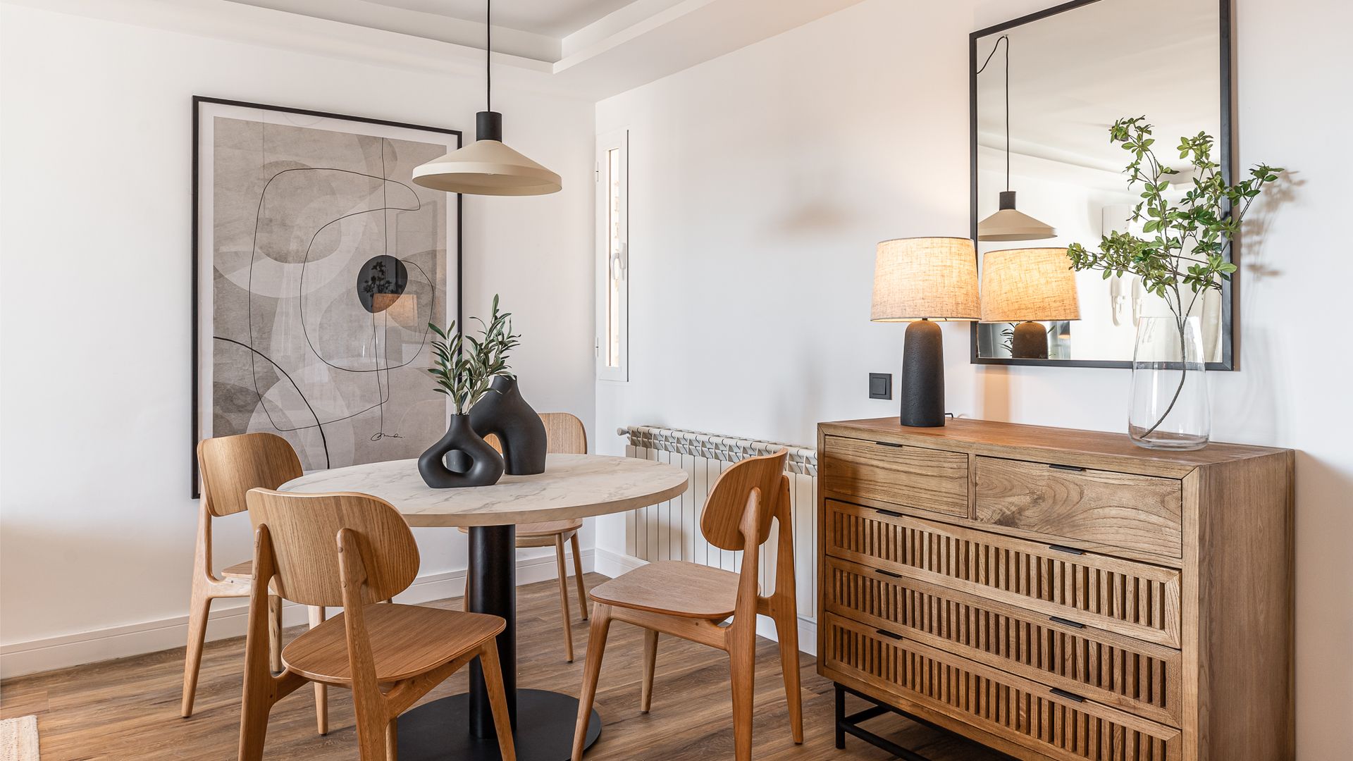 Comedor de un proyecto de la interiorista Carla IV