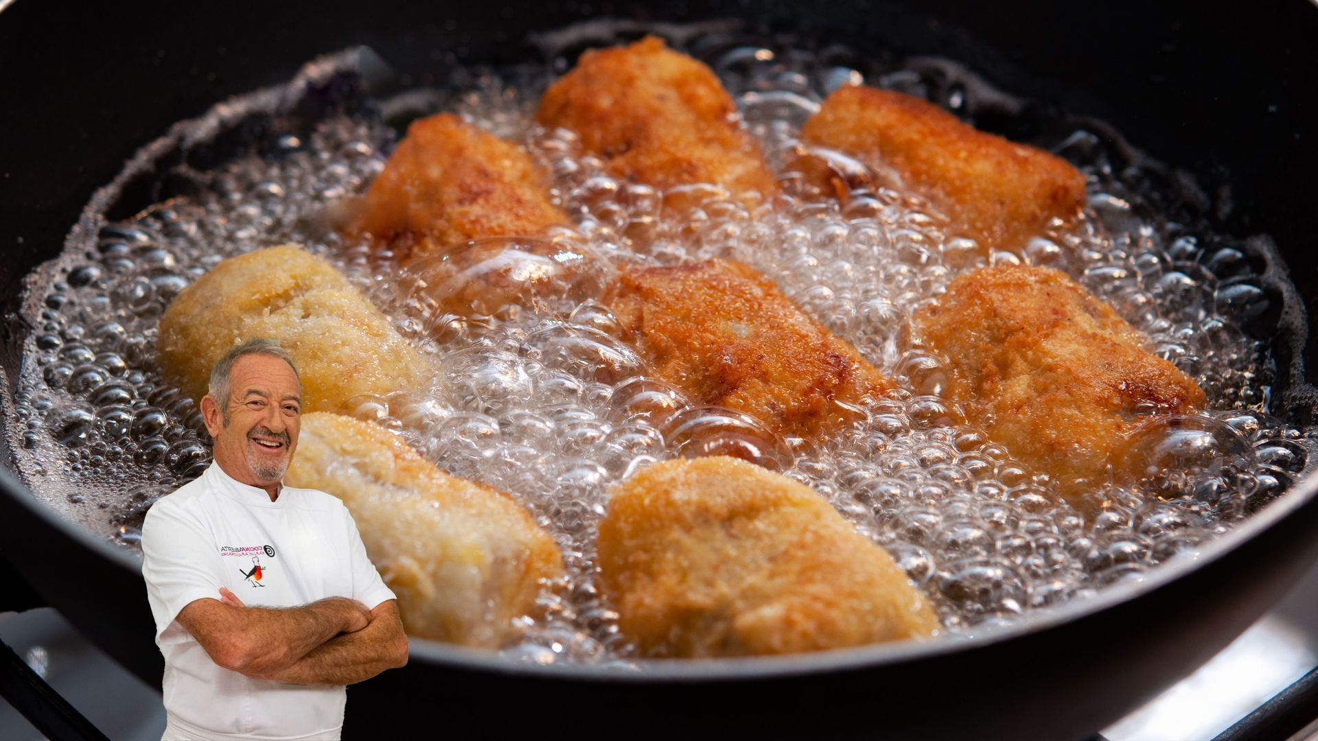 El truco de Karlos Arguiñano para que tus croquetas no se abran al freírlas