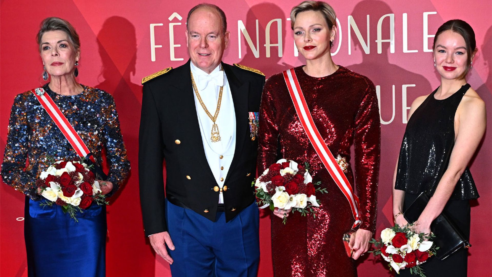 Una ópera de gala con Alberto y Charlene de Mónaco a la cabeza pone el broche de oro al día de su Fiesta Nacional