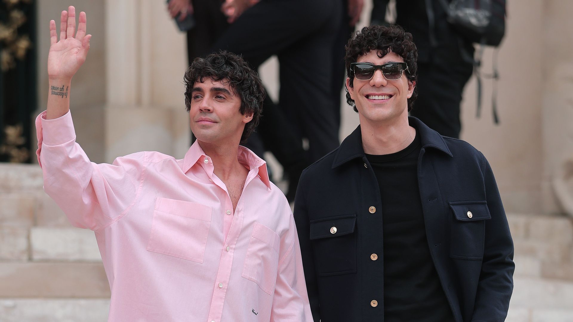 Los Javis en el desfile de Alta Costura de Chanel, 2026, París.