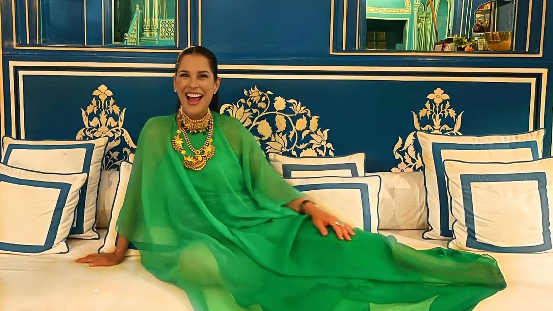 Martha Debayle celebró sus 58 años con un viaje en la India.