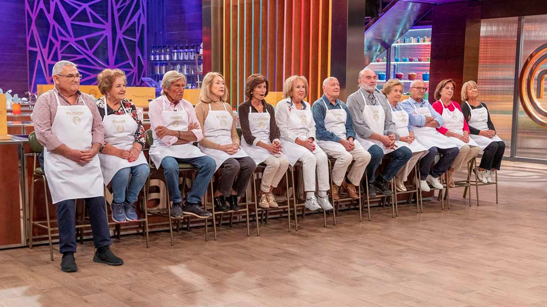 Conoce a los doce concursantes de 'MasterChef Abuelos 2'