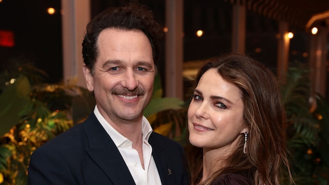 Matthew Rhys y Keri Russell attends the after party for The Diplomat - NY Premiere on April 18, 2023 in New York City. (Photo by Dimitrios Kambouris/Getty Images for Netflix)