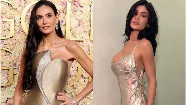 Demi Moore y Kylie Jenner.