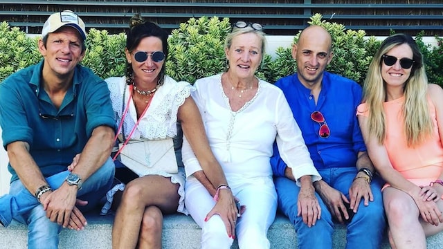 La familia Prat al completo