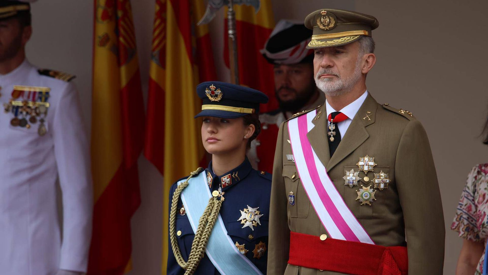 Histórico debut de Leonor en el Día de las Fuerzas Armadas, con un desafortunado incidente y una cancelación de última hora