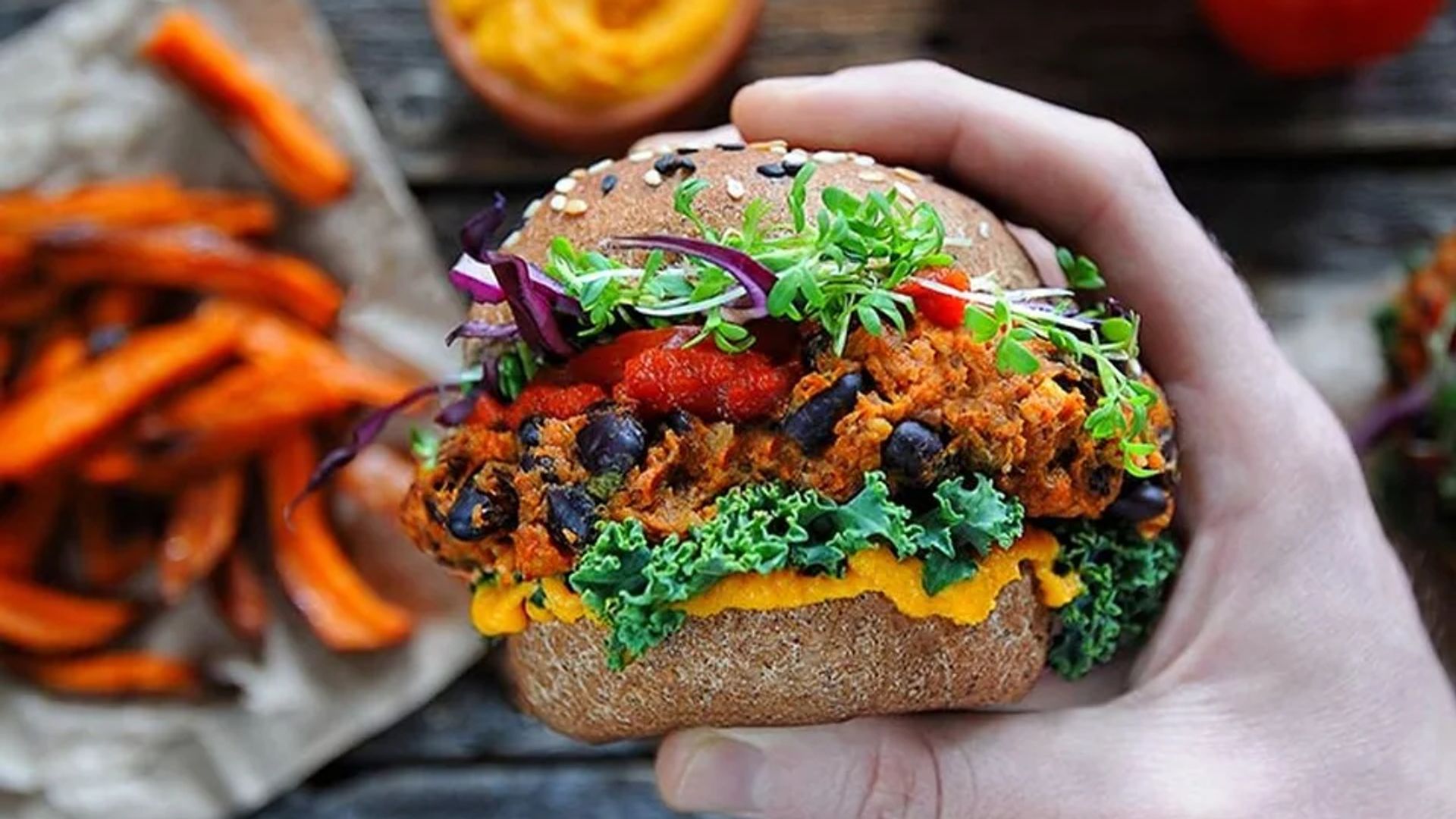 Hamburguesa vegetal