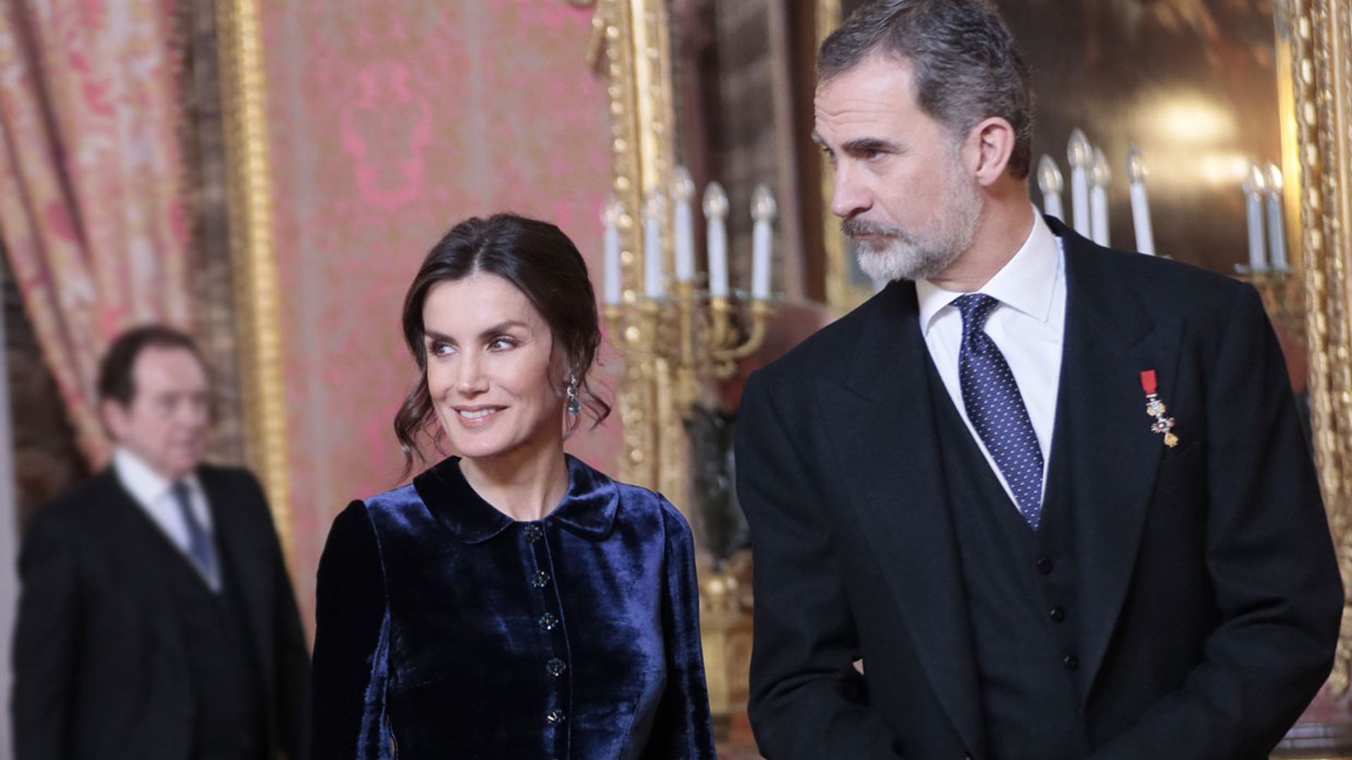 Los Reyes, anfitriones en Palacio de la recepción al Cuerpo Diplomático