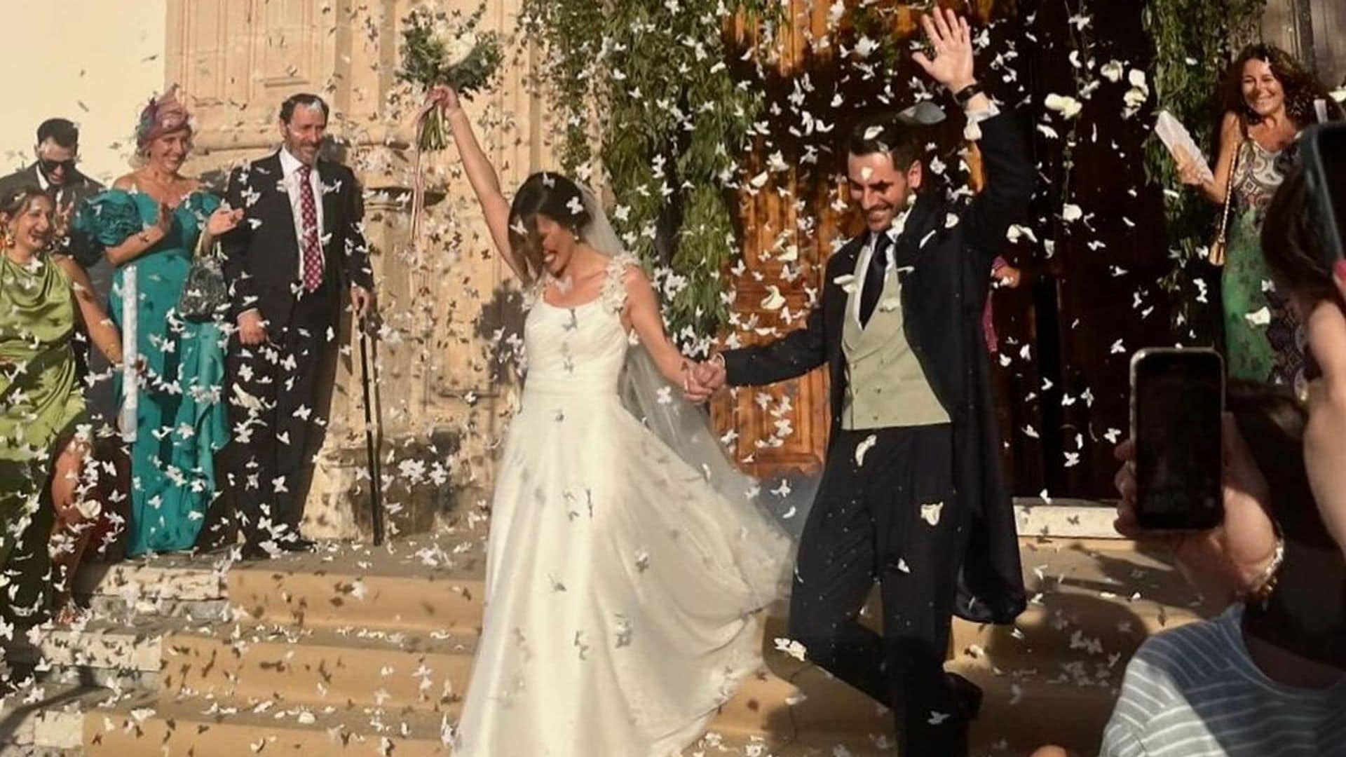 Así ha sido la boda de la periodista deportiva Sandra Díaz Arcas