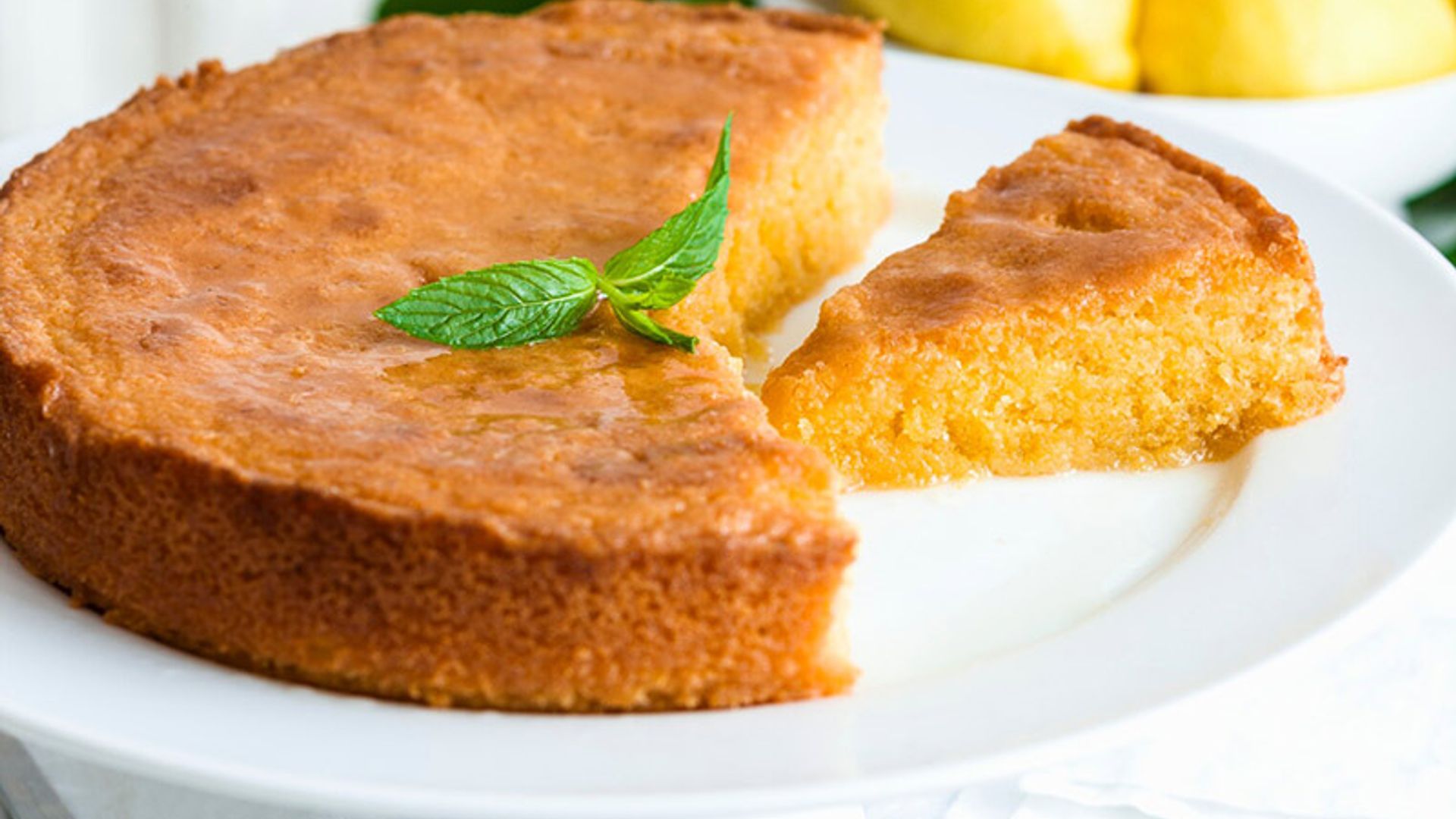 Bizcocho de polenta y limón