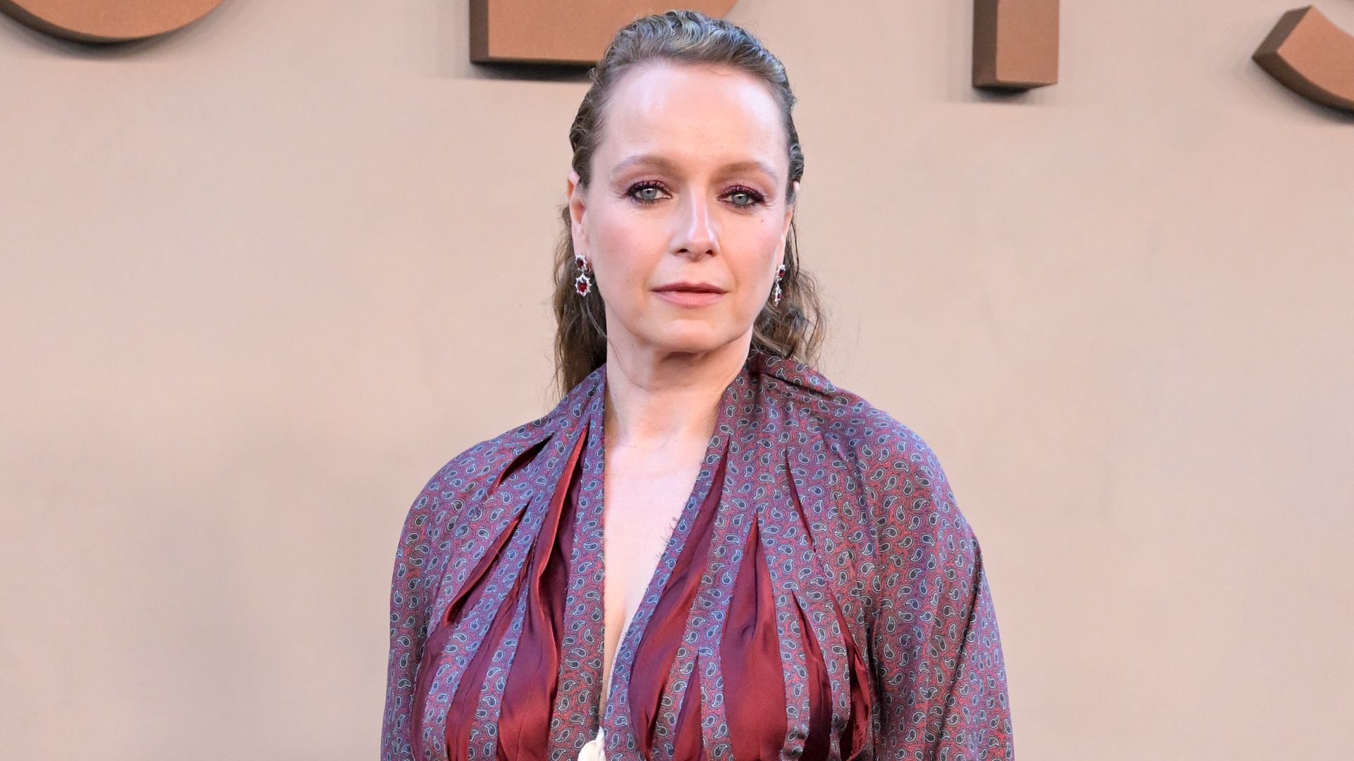 Samantha Morton en la premiere de 'La Odisea' de Nueva York