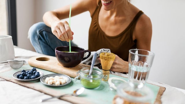 set para preparar te matcha en casa