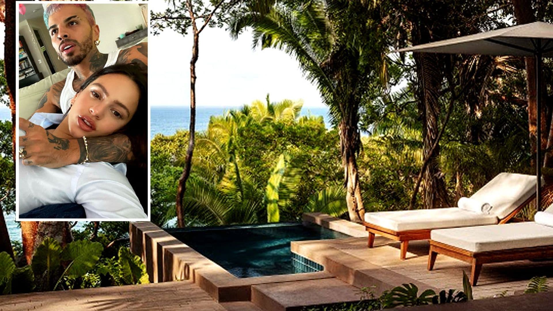 El paradisiaco destino que Rosalía y Rauw Alejandro han elegido para su escapada más romántica
