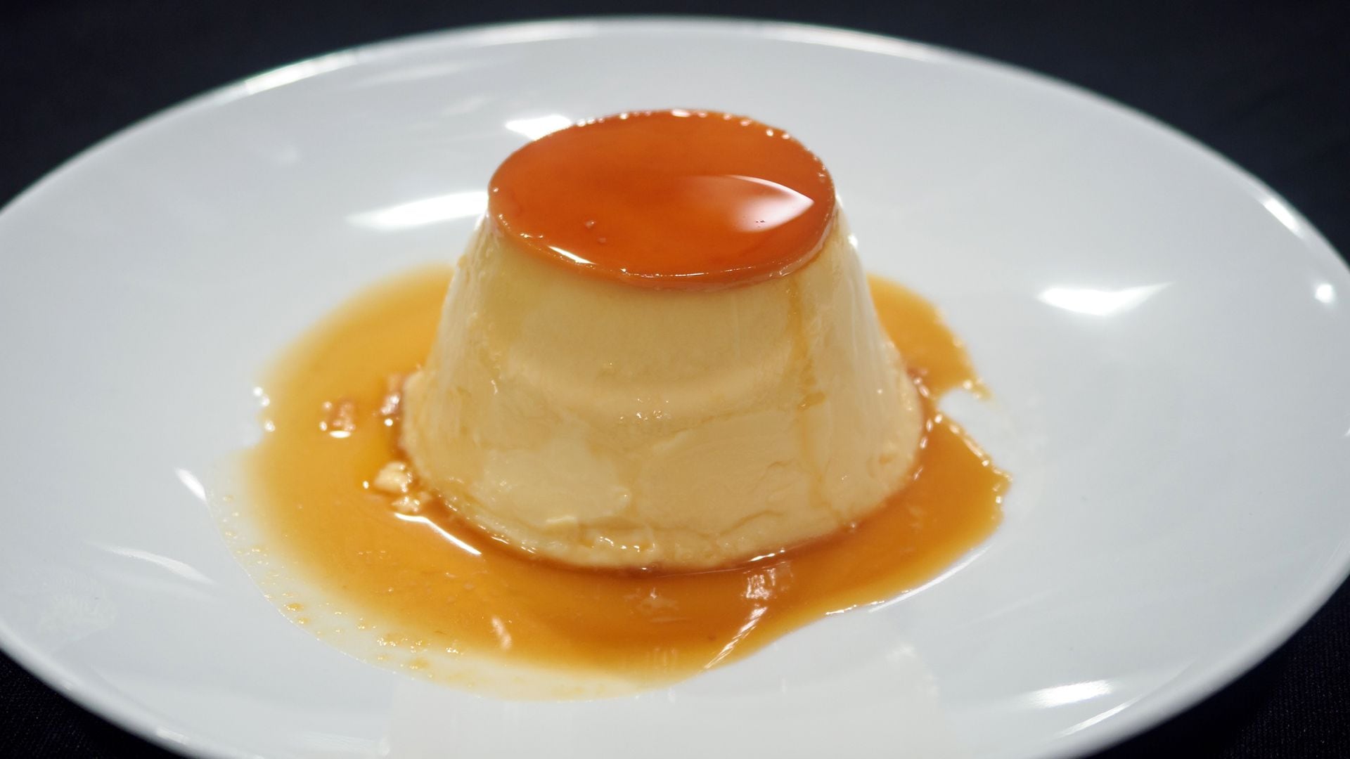 El flan de La Leña de Cobo. 