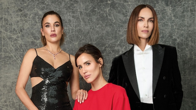 Adriana Ugarte, Eugenia Silva y Alex Rivière en la Fiesta Fashion