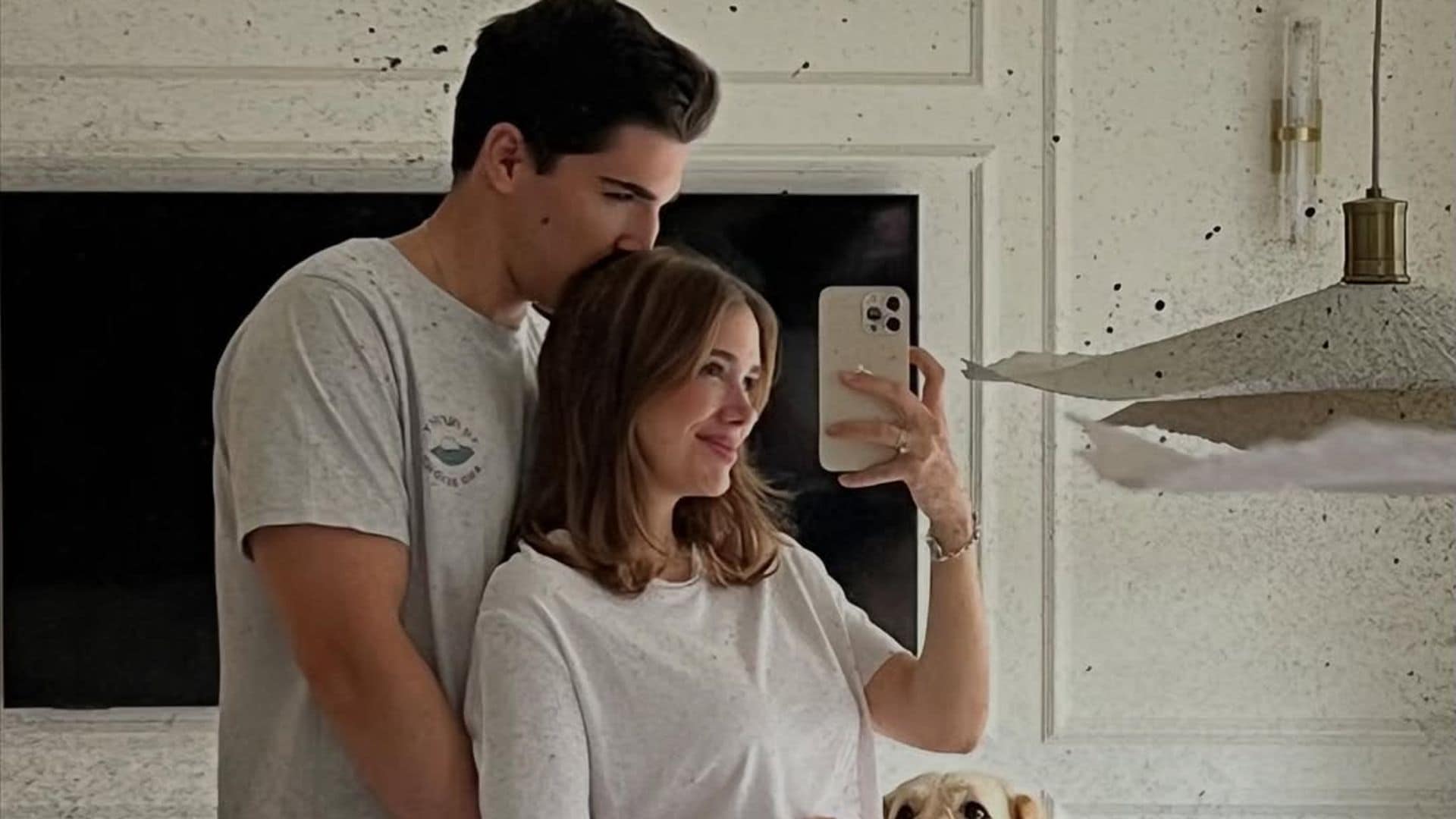 Eugenia Gil y Javier García-Obregón, futuros papis