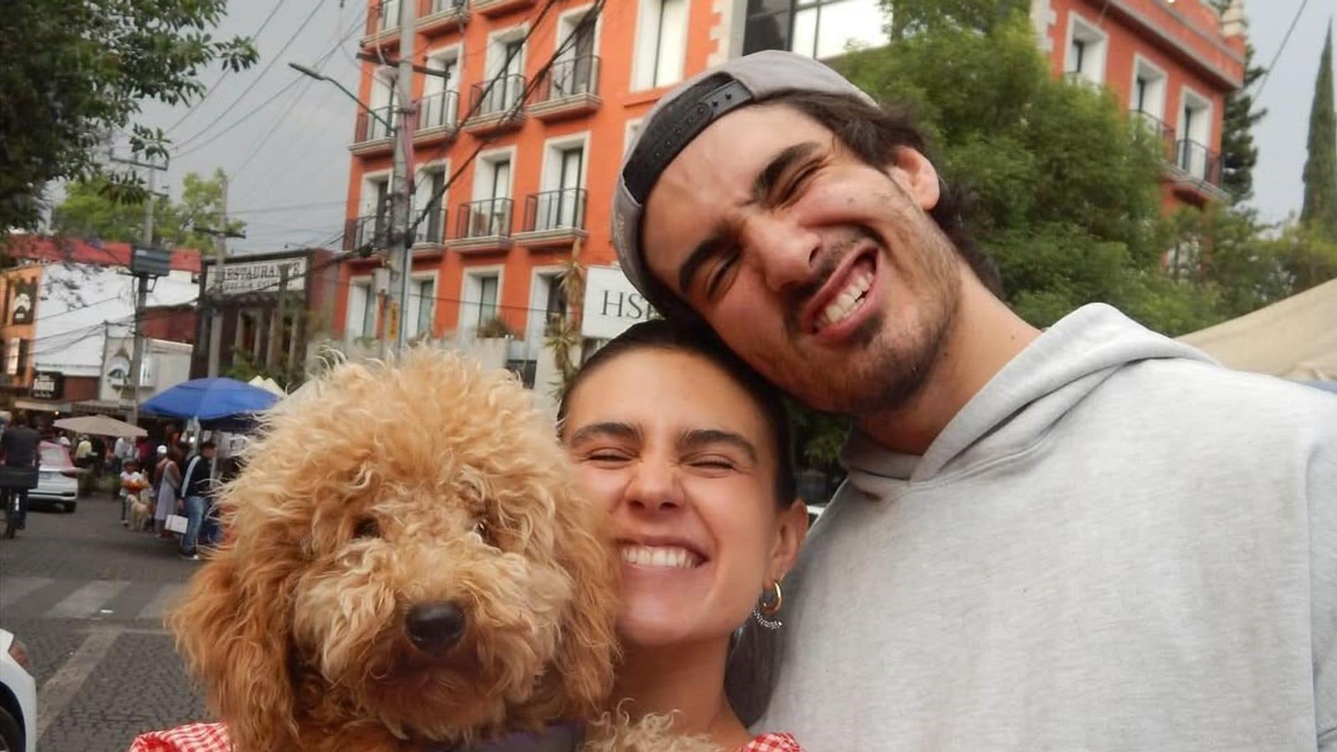 Romina y Sebastián Poza.