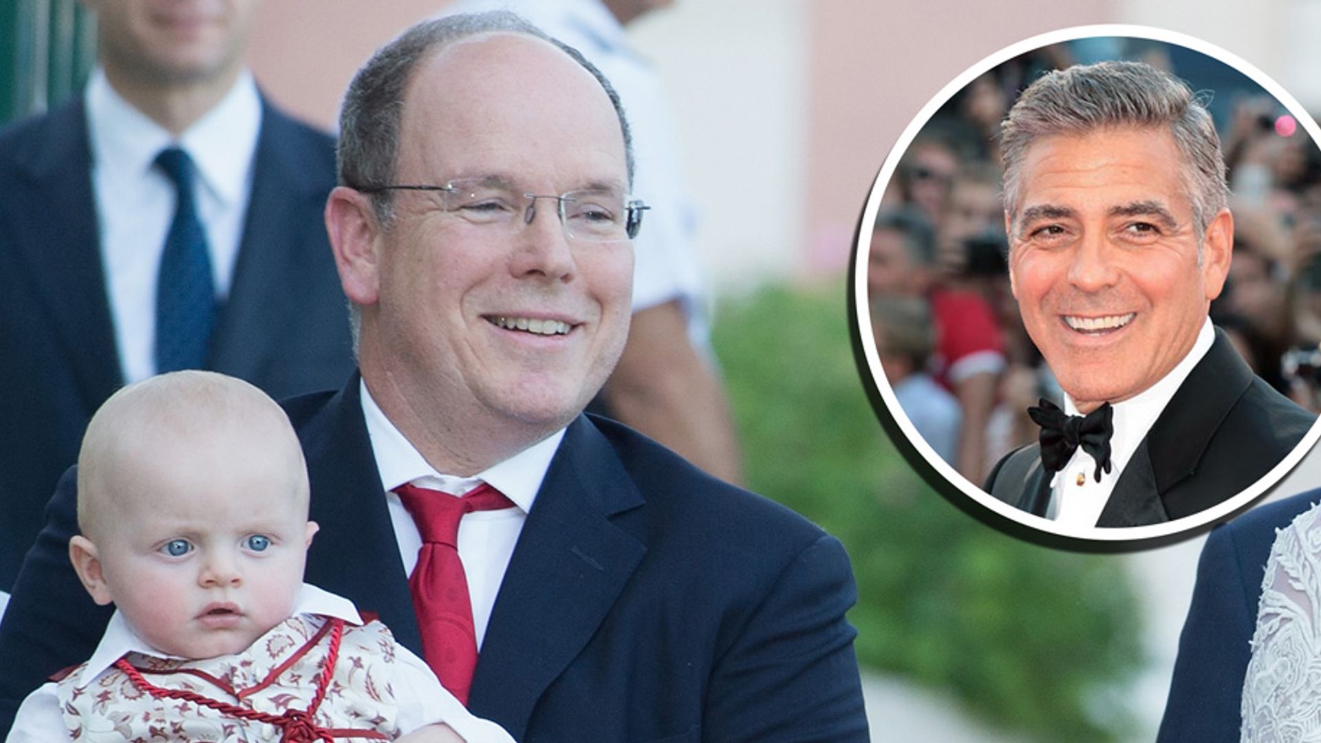 Alberto de Mónaco brinda sus mejores consejos a George Clooney para ser padre de mellizos