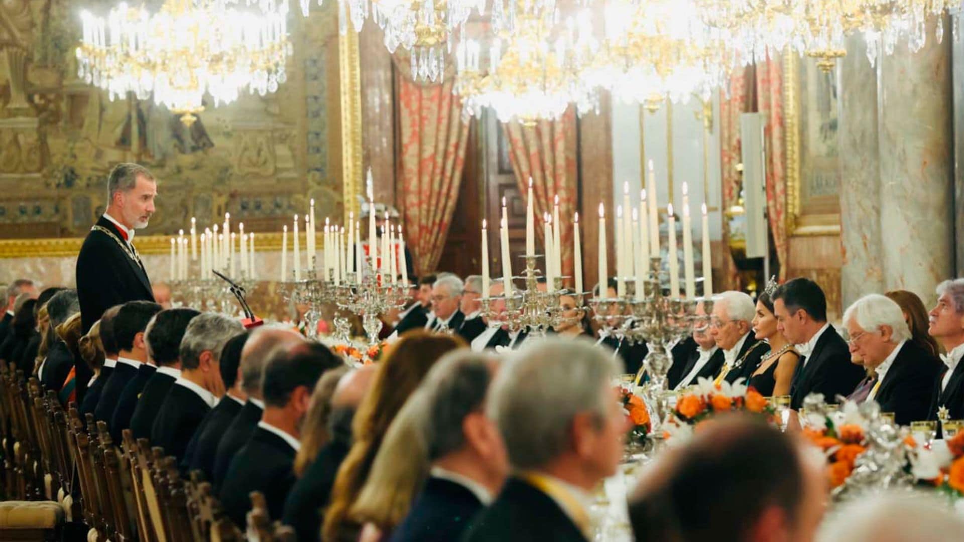 El brindis, el discurso y las anécdotas: te contamos todos los detalles de la cena de gala de los Reyes