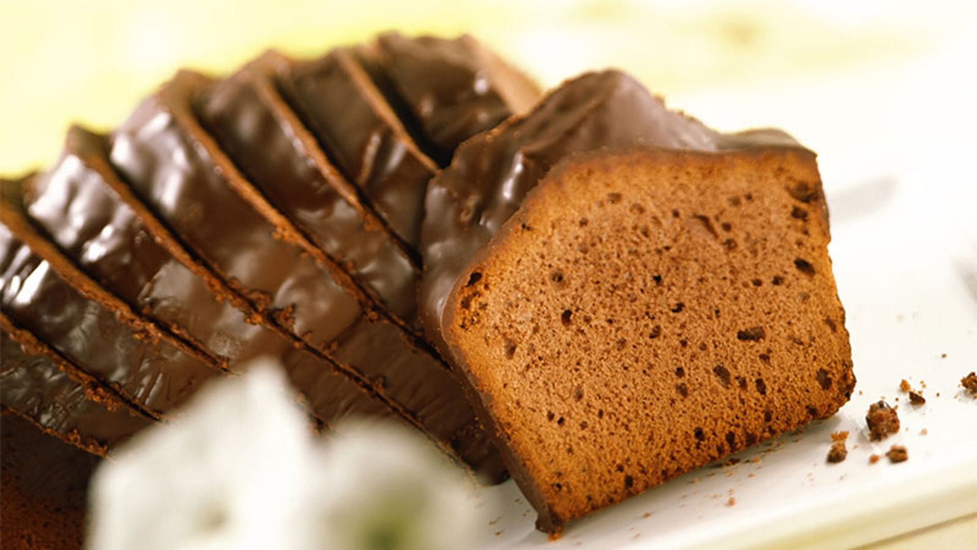 'Pound cake' de chocolate