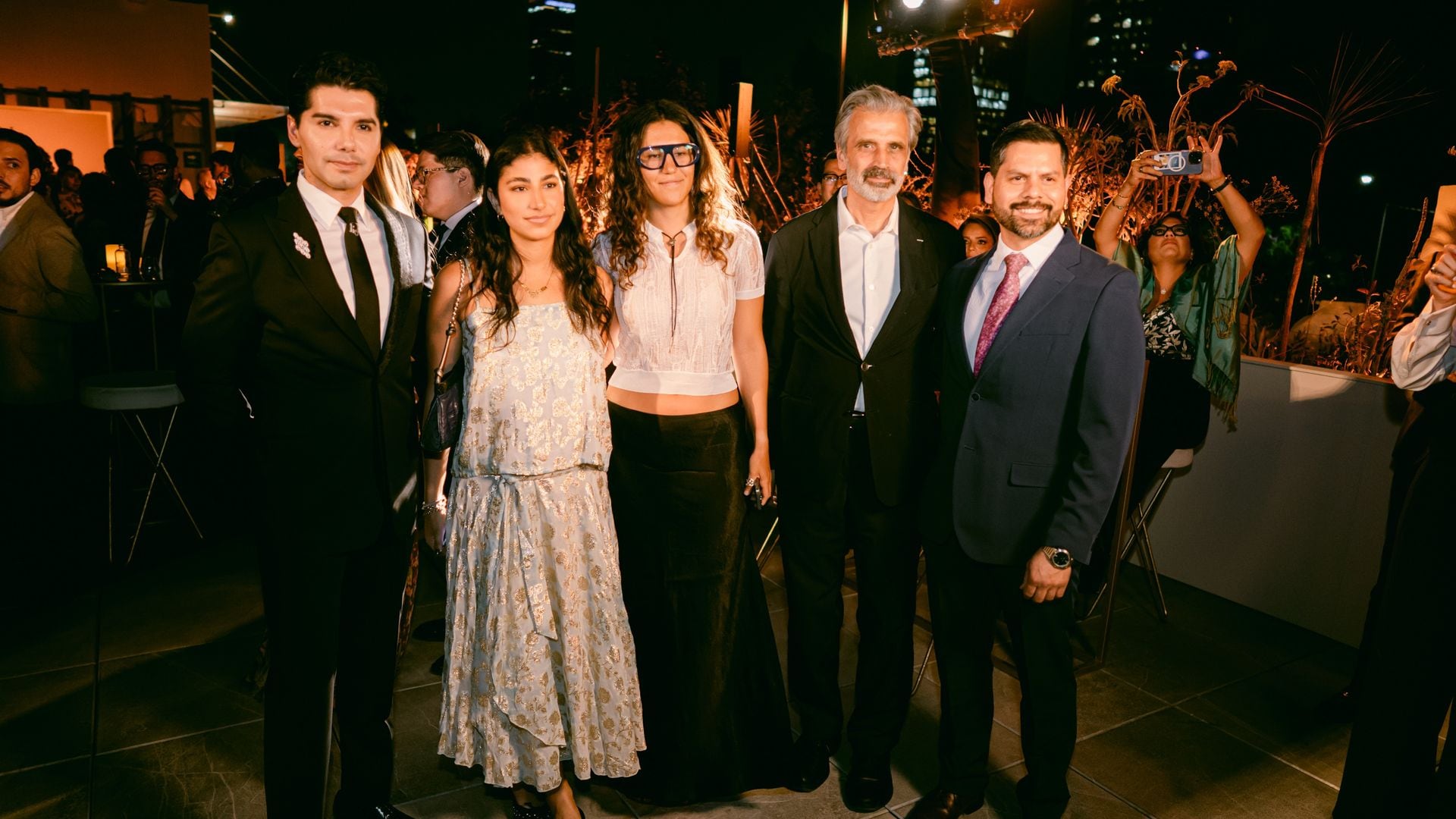 Giovanne Nieto, María Santacruz del Valle, María Cecha, Miguel Fernández y Daniel Lozano
