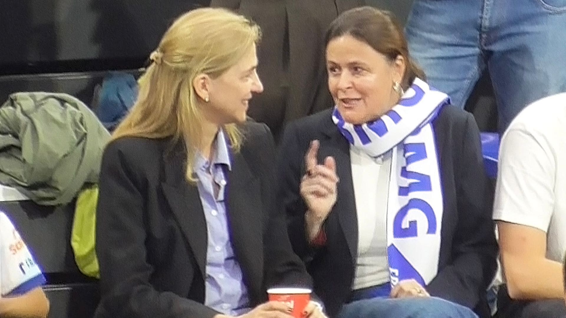 Los gestos que demuestran la fantástica relación de la infanta Cristina con la familia de Johanna Zott