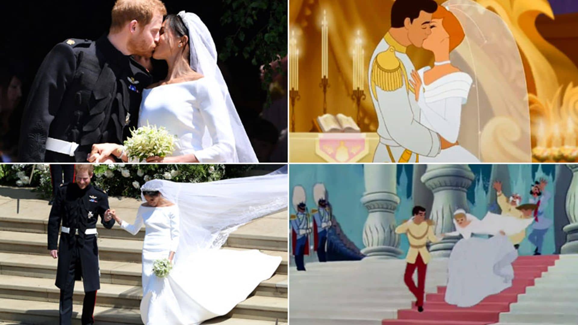 El cuento de hadas se hizo realidad con la boda del príncipe Harry y Meghan Markle