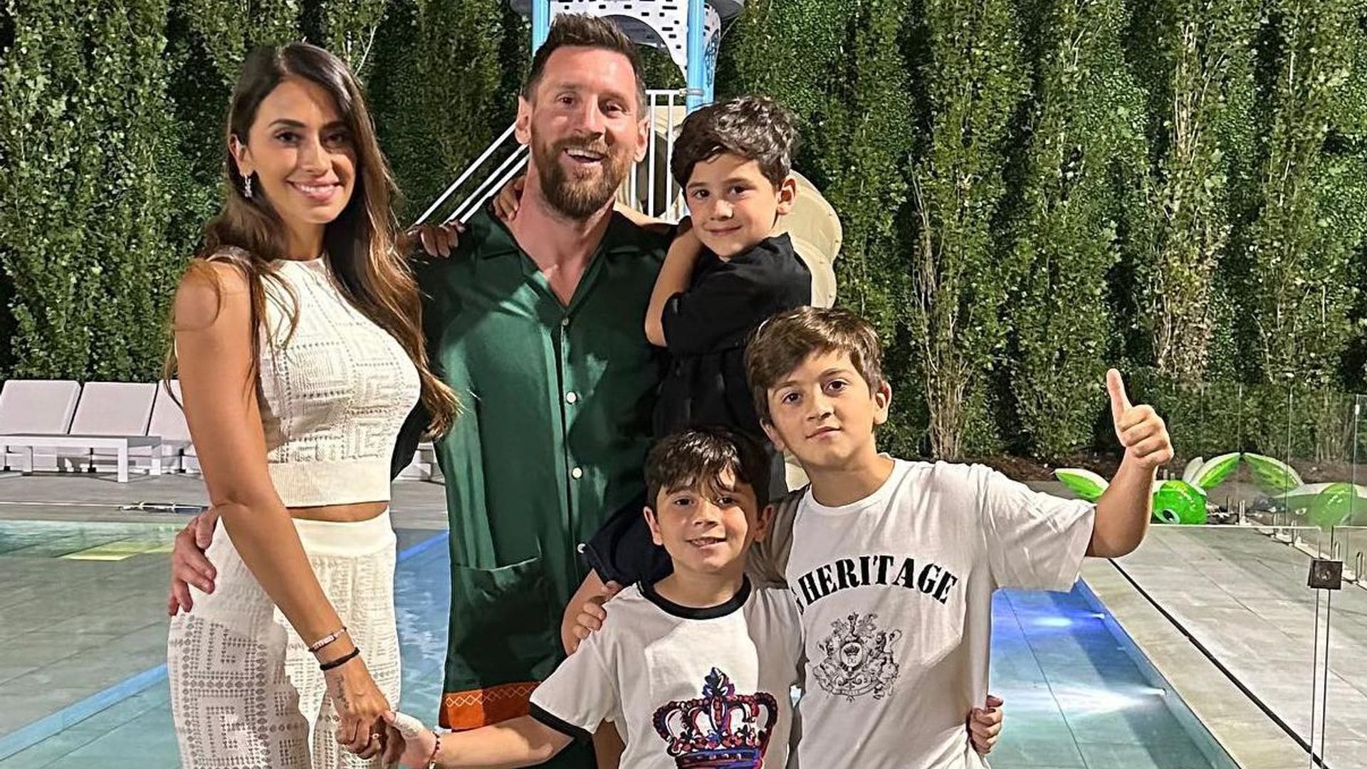 Lionel Messi y su familia, de regreso a su rutina en París