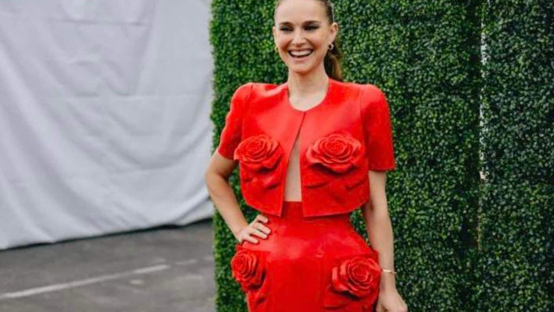 Rosas para primavera: Natalie Portman se apunta a la tendencia