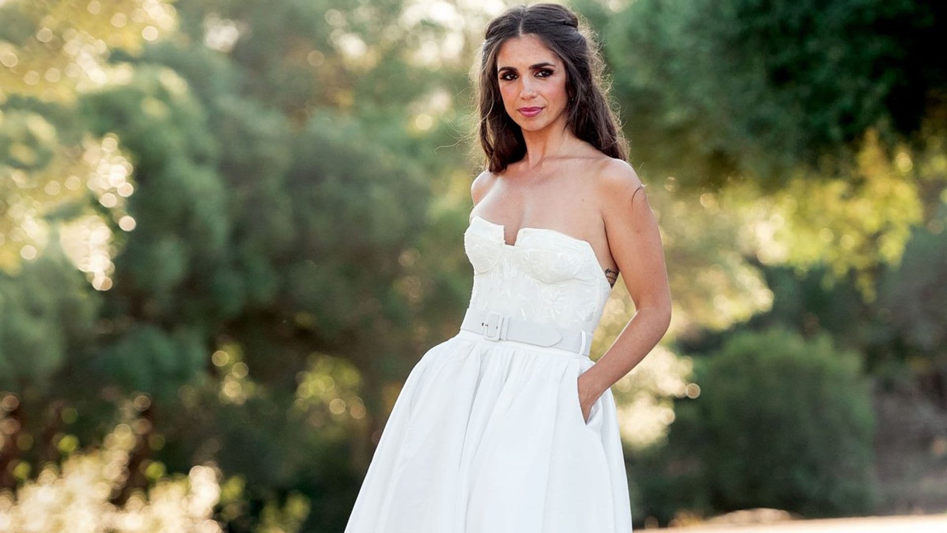Descubrimos los cuatro vestidos de novia de Elena Furiase
