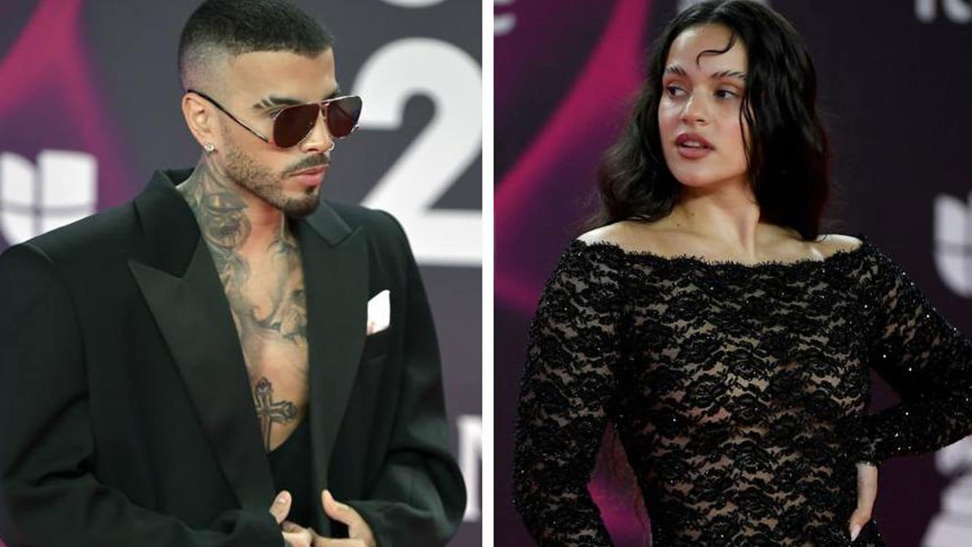 Rosalía y Rauw Alejandro coinciden en los Latin GRAMMY; él llegó muy bien acompañado