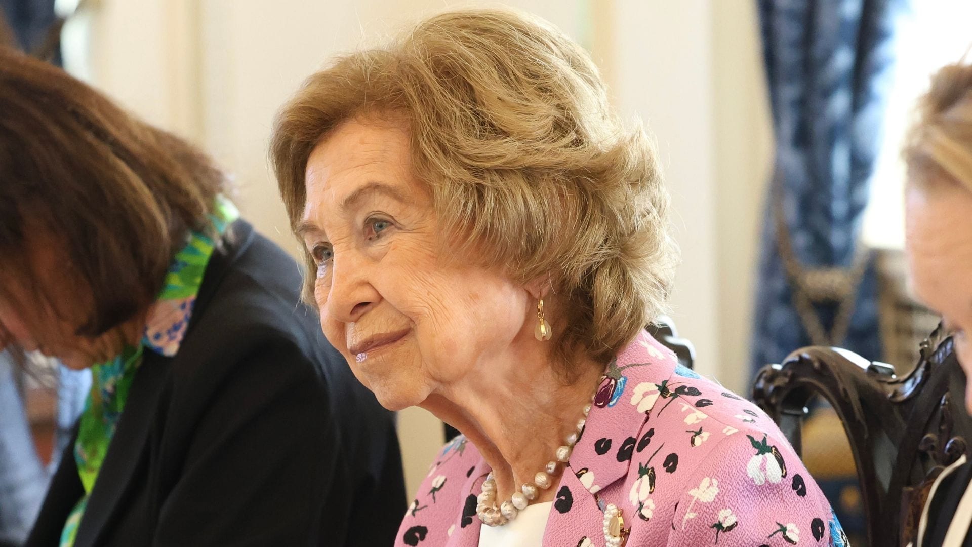 LA REINA EMÉRITA SOFÍA PARTICIPA EN UN SIMPOSIO DURANTE SU VISITA A WASHINGTON
