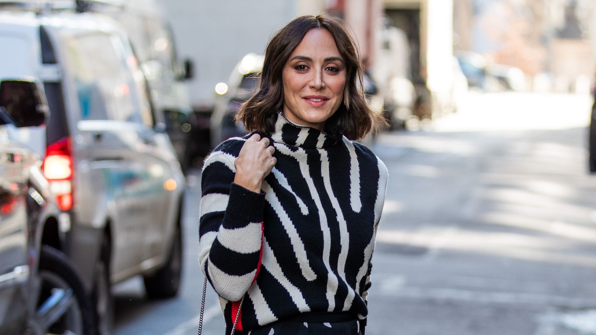 Tamara Falcó en la semana de la moda de Nueva York, 2022.