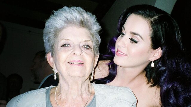 katy perry y su abuela