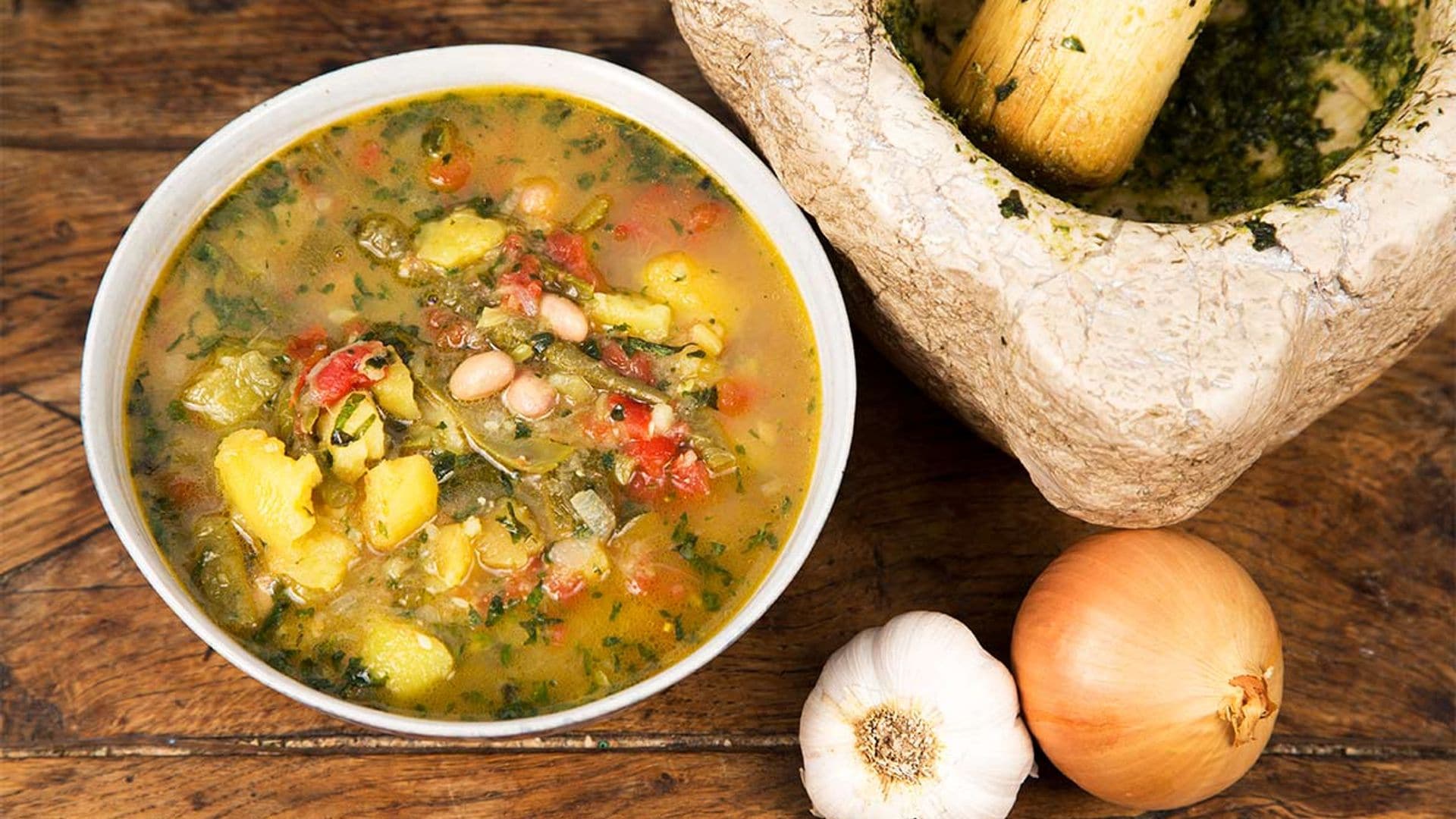 Sopa de 'pistou'