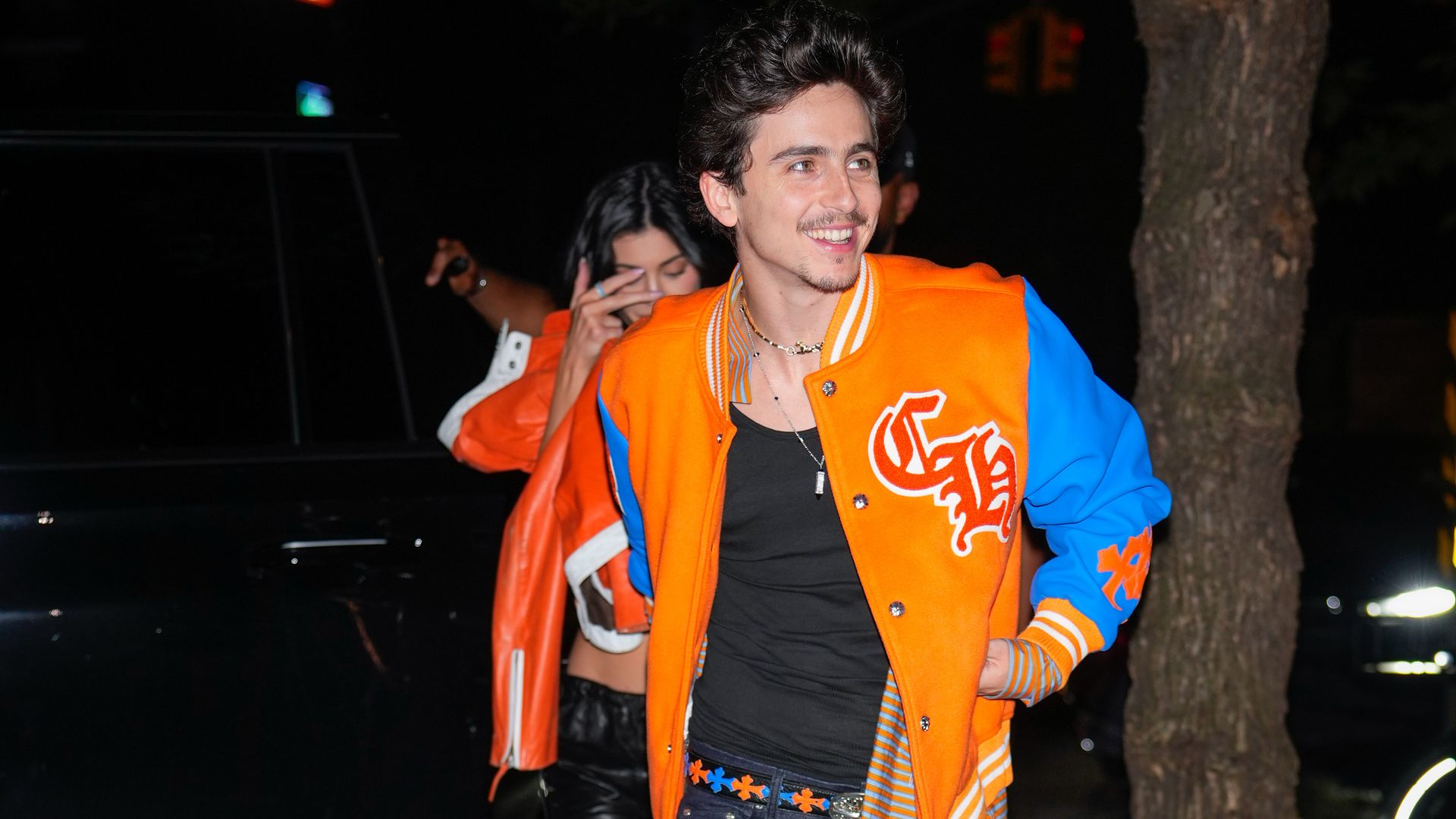 Timothée Chalamet y Kylie Jenner coordinan sus 'looks' para la final de la NBA