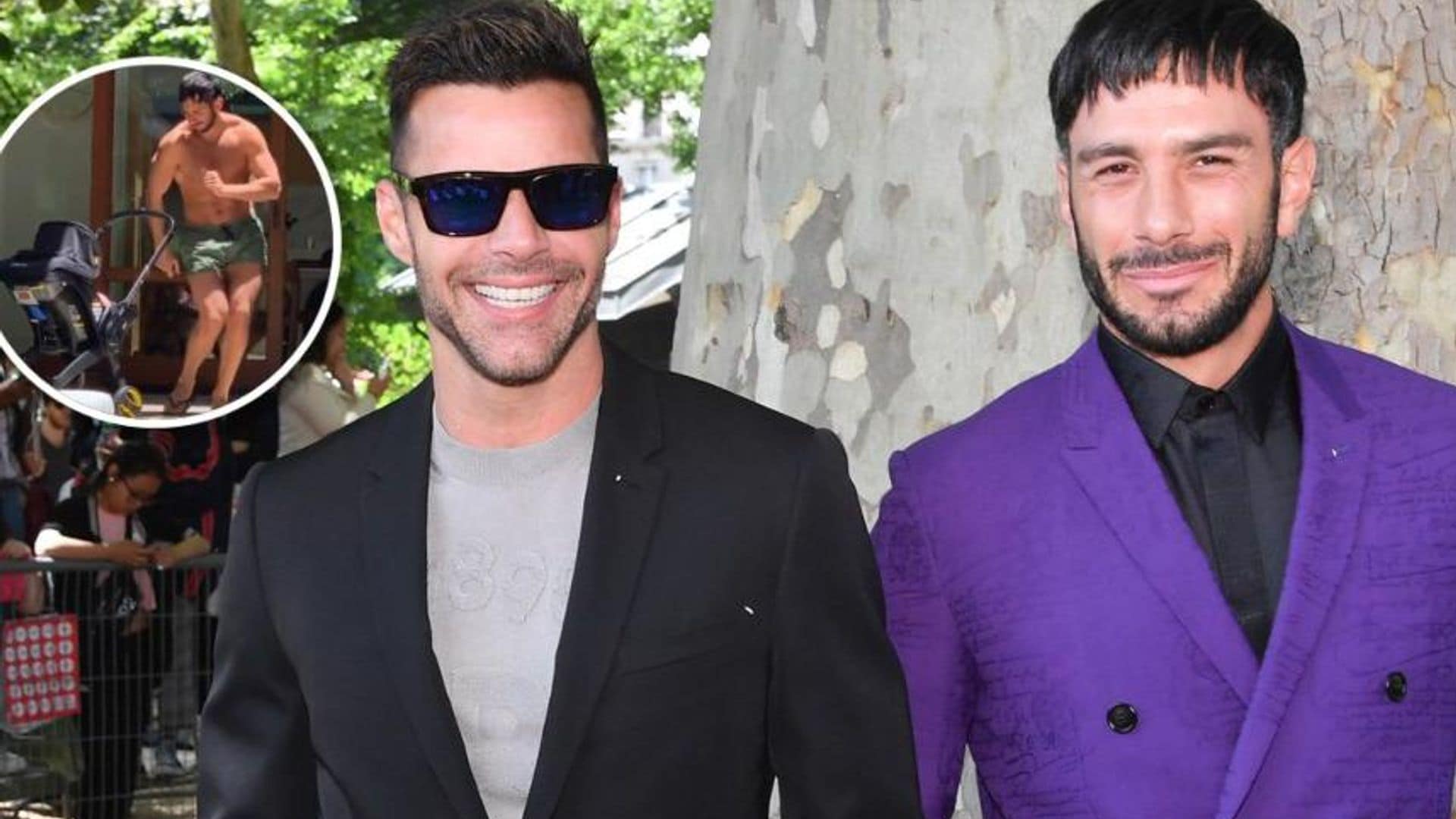 El esposo de Ricky Martin y su hija Lucía protagonizan un divertido momento de baile