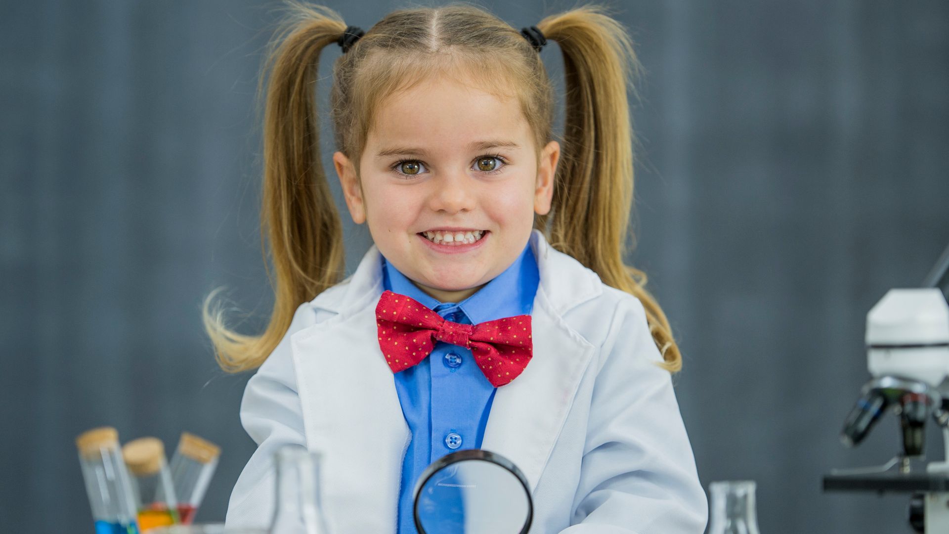 Niña sueña con ser científica