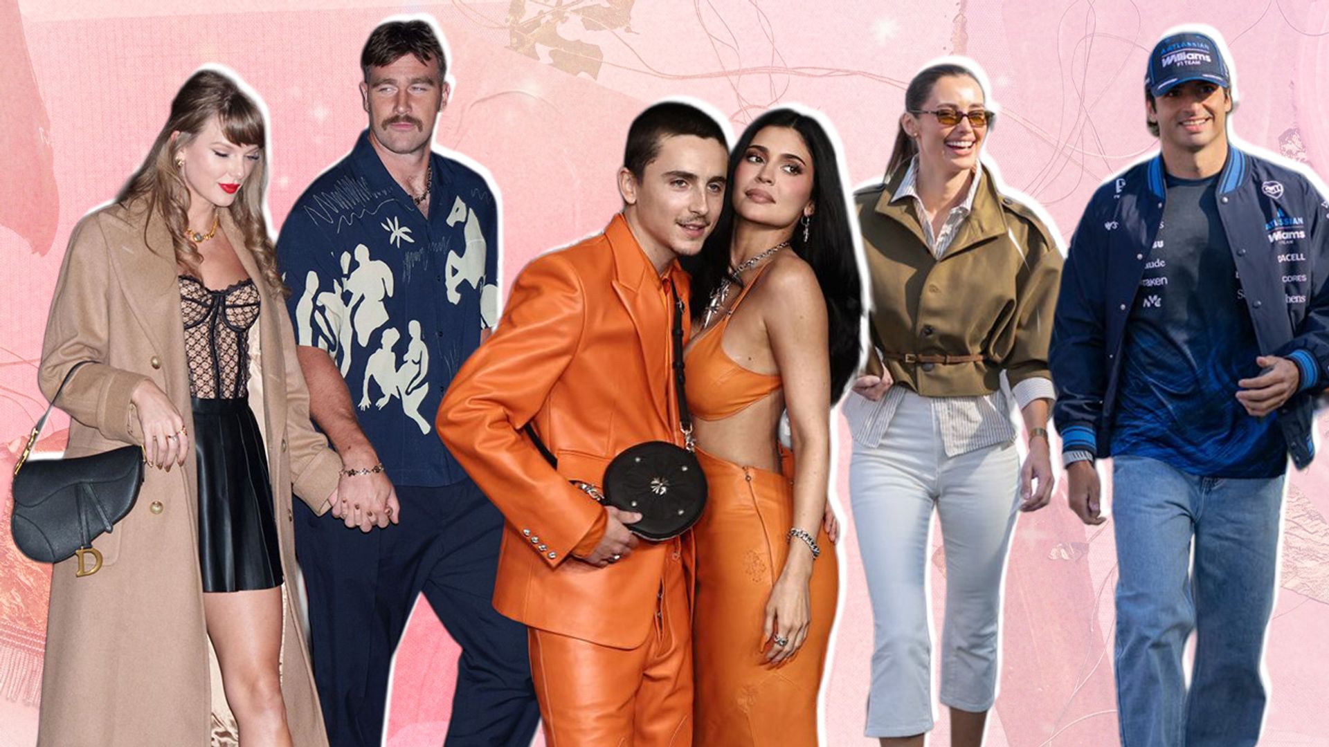 Detrás de un hombre icono siempre hay una novia que hace de estilista: el fenómeno que une a Carlos Sainz Jr., Travis Kelce y Timothée Chalamet