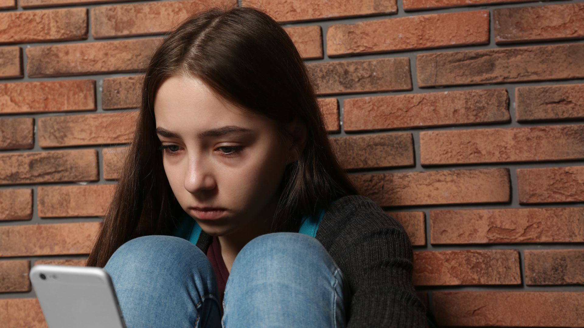 Adolescente con depresión