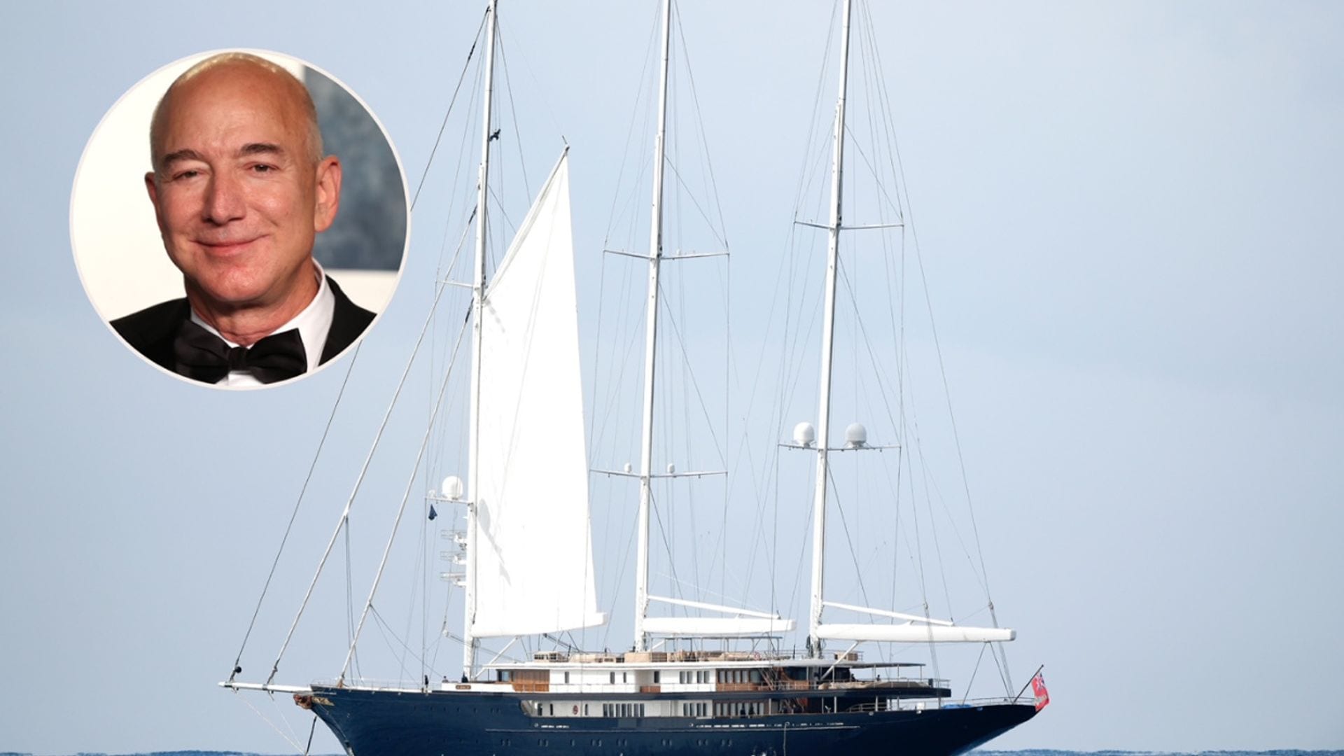 Los detalles del colosal velero de Jeff Bezos valorado en 500 millones de euros que ha estrenado en Mallorca