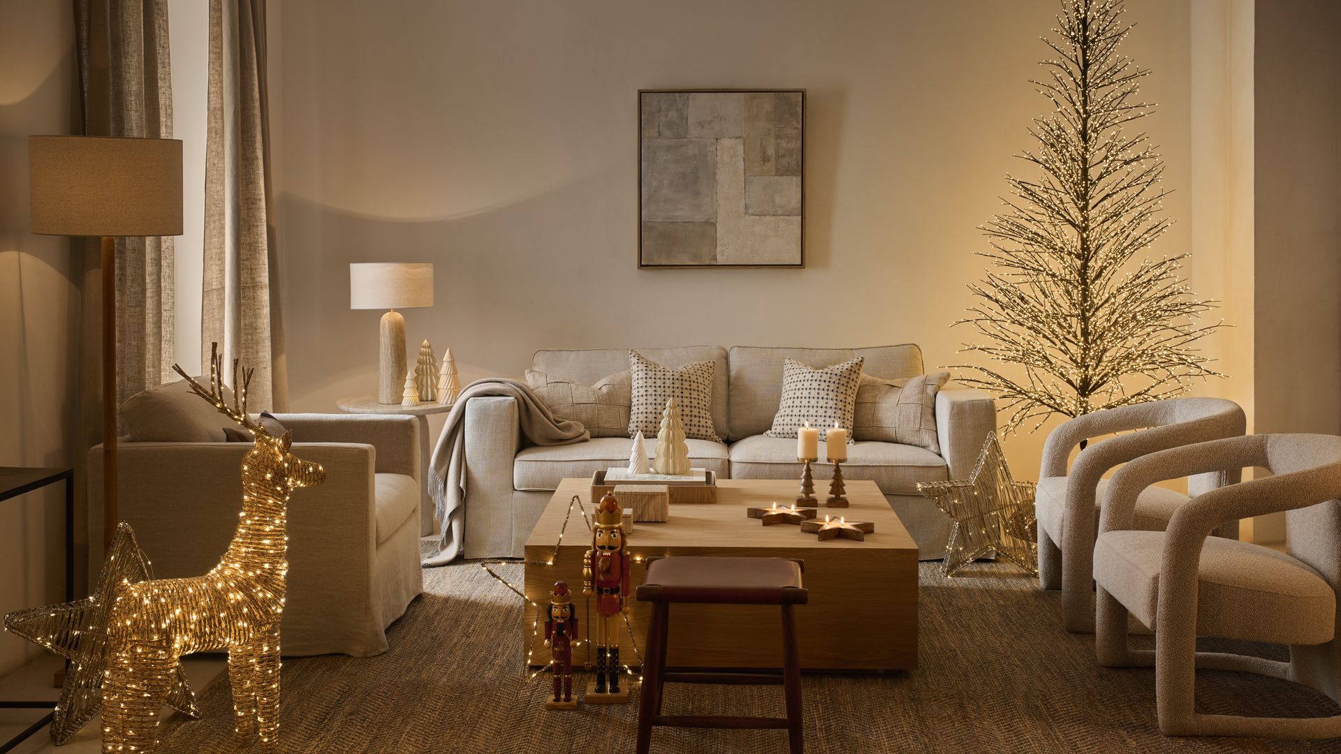 Tips exprés para decorar el salón esta Navidad